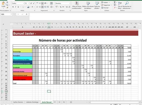 Plantillas De Planificación Con Excel Gratis A Descargar