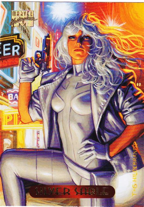 Silver Sable Elite Agent Superhero Comic Marvel Comic Character