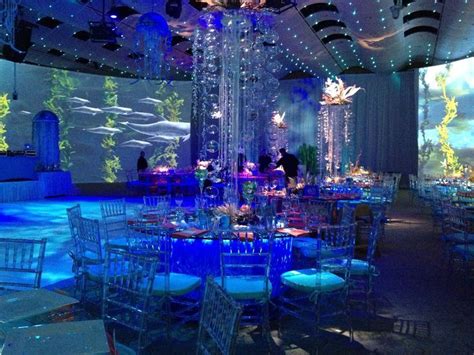 Creative Clear Underwater Party Decor Sea Wedding Theme Sea Wedding