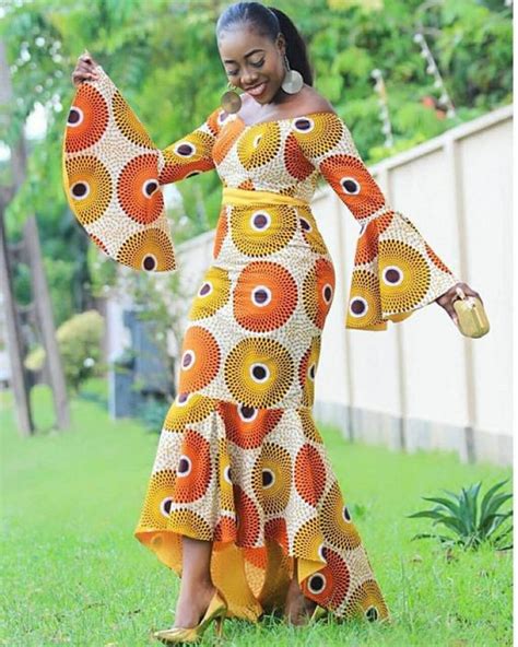 Zambias Latest Short And Long Chitenge Dresses 2023