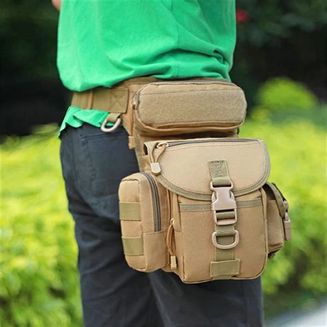 Military Tactical Drop Leg Bag Tool Fanny Thigh Pack Hunting Bag Waist