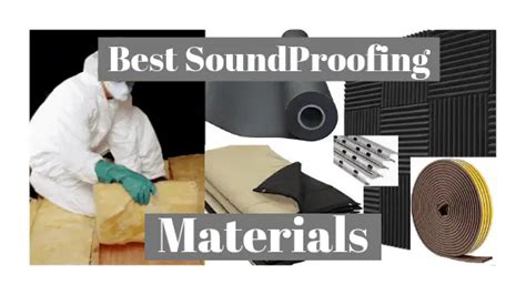 14 Best Soundproofing Materials Cheap Affordable And Mandatory