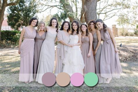 Top 6 Most Flattering Bridesmaid Dress Colors In Fall 2014~2015 Tulle