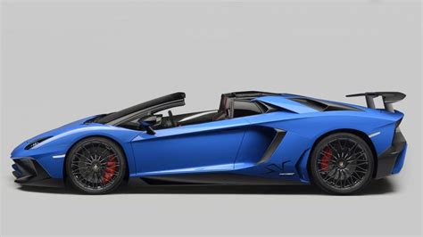 Lamborghini Aventador Sv Roadster Official Pictures And Details