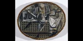 Pablo Picasso Still Life With Chair Caning Oil On Oil Cloth Download Scientific Diagram