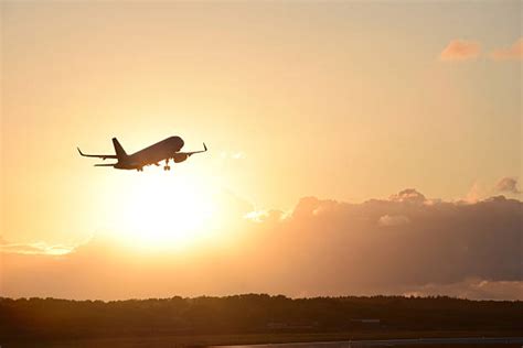 Royalty Free Airplane Taking Off Pictures Images And Stock Photos Istock