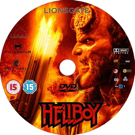 Hellboy 2019 Custom R0 And R2 Dvd Labels Dvdcovercom