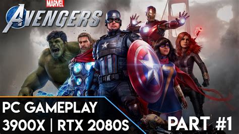 Marvels Avengers Pc Beta Gameplay Benchmark Part 1 Youtube