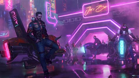 16622 video game 4k wallpapers and background images. 1920x1080 Cyberpunk Biker Gang 4k Laptop Full HD 1080P HD ...