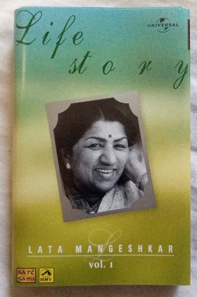 Life Story Lata Mangeshkar Vol 1 Hindi Audio Cassette Tamil Audio Cd Tamil Vinyl Records