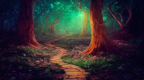 Magical Forest Music Fantasy Forest Enchanted Beautiful Youtube