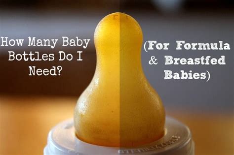 2 bath towels + 1 pool towel. How Many Baby Bottles Do I Need To Buy? - Trimester Talk ...