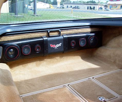 1963 1982 Corvette Rear Speaker 6 Speaker Soundbar