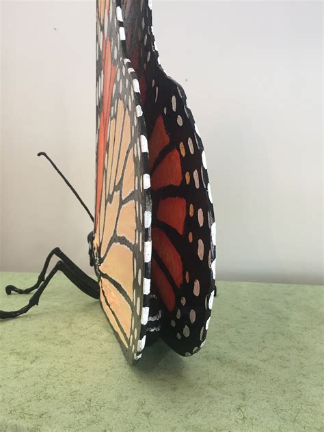 Monarch Butterfly Display Sculpture 25 Inches High Built To Etsy