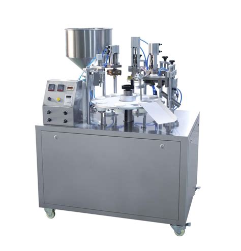 Nf 30 Semi Automatic Tube Filling And Sealing Machine Liquid Filling And