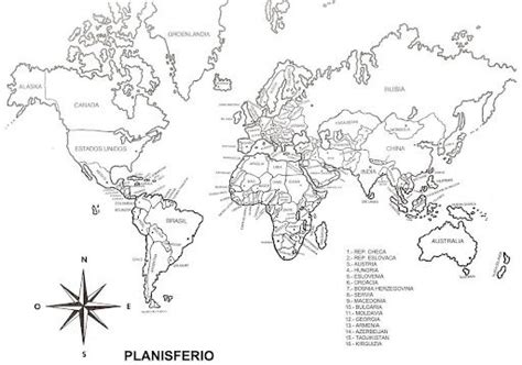 Selecciona y descubre nuestra oferta de mapas. planisferio.jpg (512×359) | Planisferio con nombres, Mapamundi para imprimir, Mapamundi con nombres