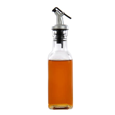 Cooking oil is plant, animal, or synthetic liquid fat used in frying, baking, and other types of cooking. 250ml Vinegar and olive oil dispenser bottle , glass ...