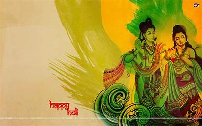 Holi Wallpapers Devotional Happy Krishna Radha Whatsapp