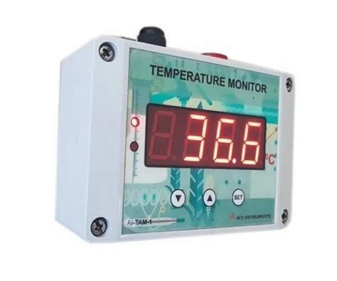 Digital Server Room Temperature Monitor With Tcpip Lan Communication