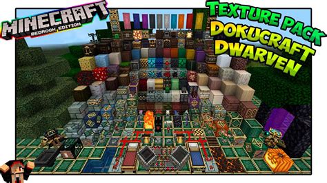 Texture Pack Dokucraft Dwarven 32x32 Minecraft Bedrock 115