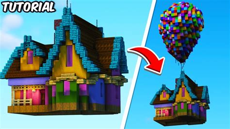 Disney Pixars Up House In Minecraft Easy And Simple House Tutorial