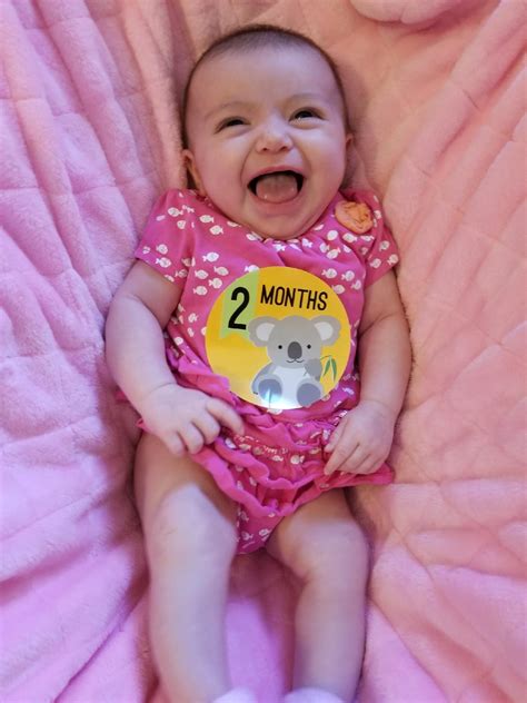 2 Months Old And Smiling Bigger Than Ever Rhappy
