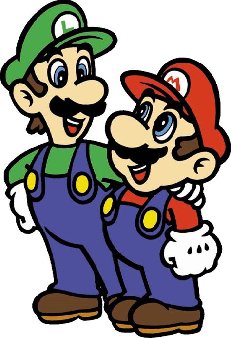 Mario And Luigi By Thomasdafoestudios On