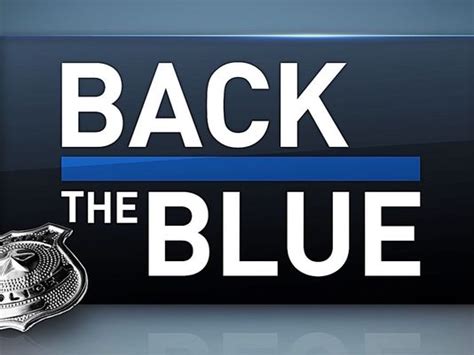 Back The Blue Fundraiser Saturday