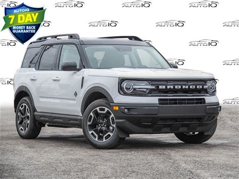 2023 Ford Bronco Sport Outer Banks At 47778 For Sale In Waterloo