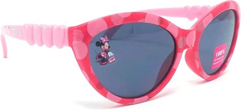Disney Store Girl S Minnie Mouse Sunglasses In Pink With Cute Heart Design Amazon Ca Clothing