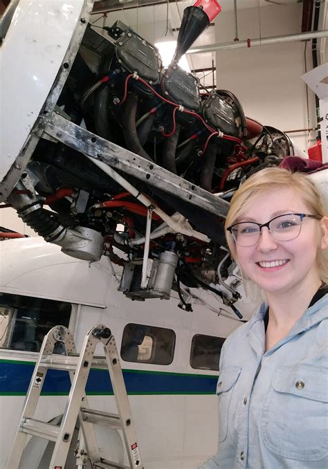 Cadet Experience Leads To A Career As Aircraft Maintenance Technician