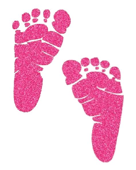 Baby Footprints Vector Png Images Pink Baby Footprints Clip Art Clip
