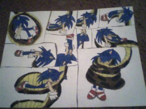 Kaa And Sonic Second 3 By Princessshannon07 On Deviantart