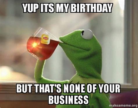 Kermit Birthday Memes Birthdaybuzz