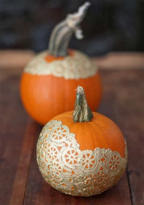Easy No Carve Pumpkin Decorating Ideas