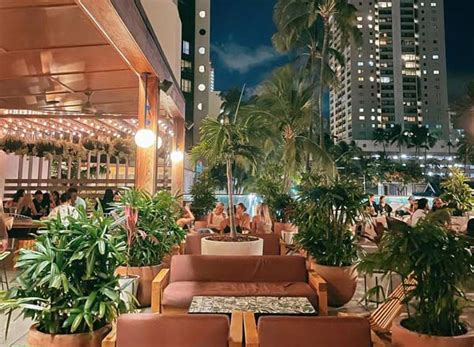 hideout at the laylow rooftop bar in honolulu hi the rooftop guide