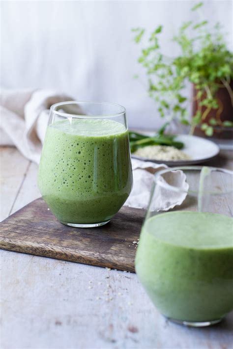 Best Green Smoothie Recipe for Upset Stomach - Ginger with Spice