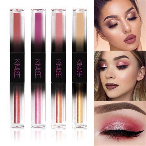 Matte And Metal Melted Double Ended Eyeshadow Glitter And Glow Liquid Eyeshadow Shoppingwell