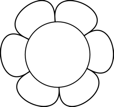 Download High Quality Clipart Flower Outline Transparent Png Images