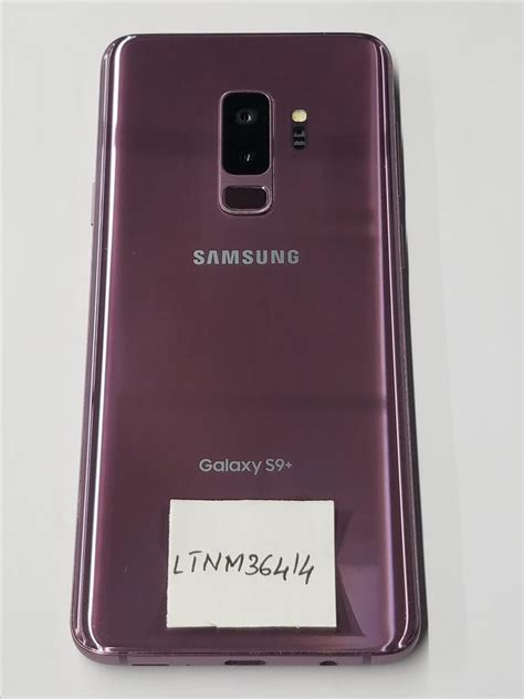 Samsung Galaxy S9 Plus T Mobile Purple 64gb Sm G965u Ltnm36414