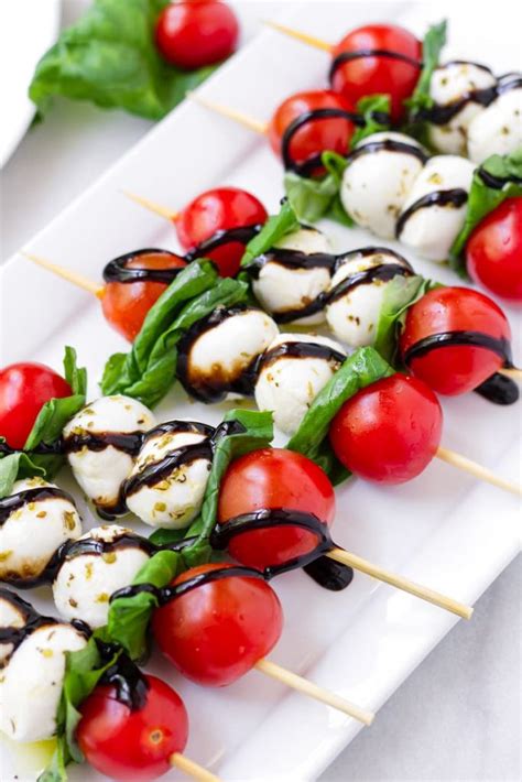 Caprese Skewers Cooking For My Soul