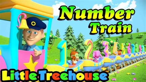 Number Train Learn To Count 1 To 10 Numbers Nursery Rhymes And Kids