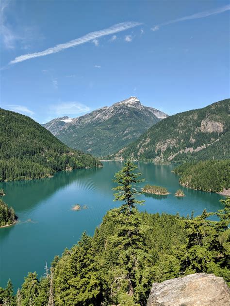 Diablo Lake North Cascades National Park Washington Usa Outdoors