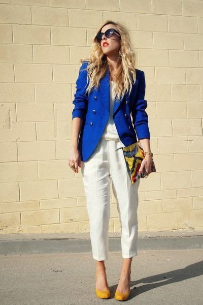 21 Cobalt Blue Blazers Ideas In 2021 Royal Blue Blazers Blue Blazer