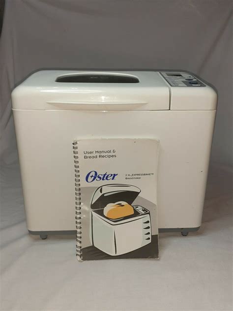 Oster Bread Maker Machine 58 Minute Express Bake 2 Lb Model 5834 Tested
