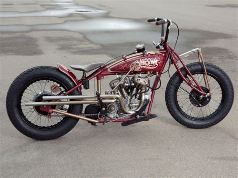 1930 Indian Scout 101 Built By Hard Nine Choppers Of