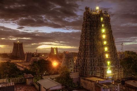 Sri Meenakshi Temple Temple India Madurai Hindu Temple