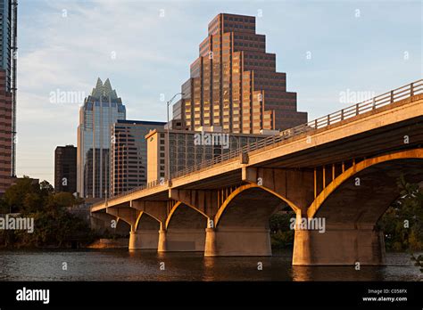 Ann W Richards Congress Avenue Bridge Austin Texas Usa Stock Photo Alamy
