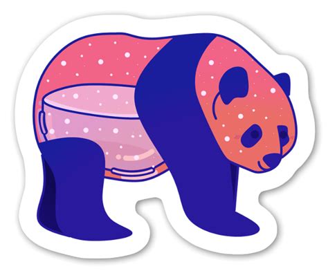 Buy Panda Die Cut Stickers Stickerapp