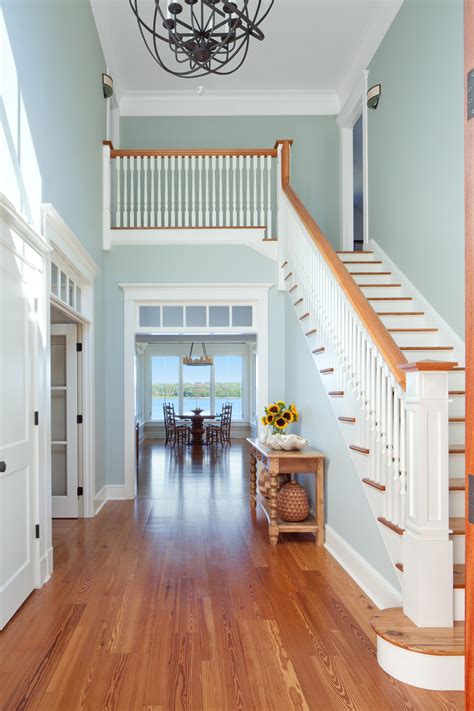 Stair Hall Paint Colors For Home Beach House Interior Beach House Decor